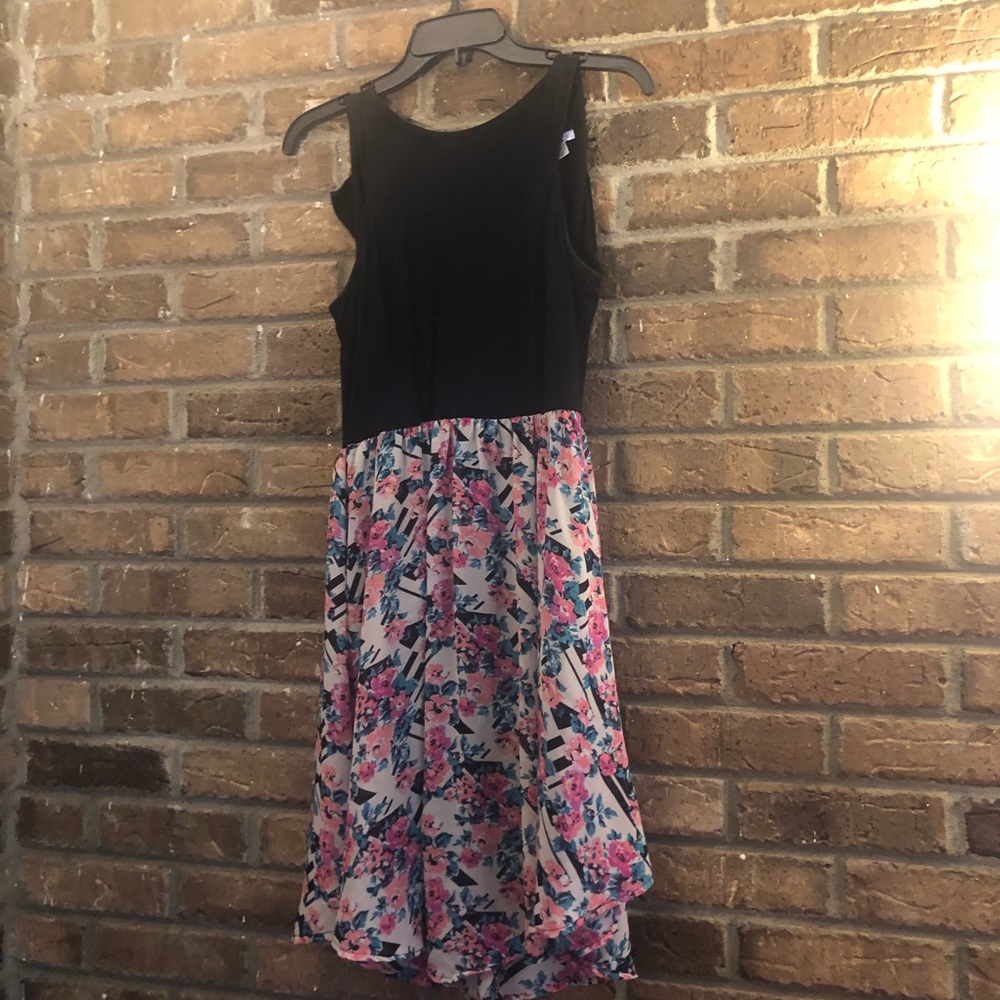 Dress from Target, black and floral. Medium.